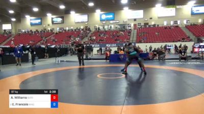 97 kg Rnd Of 16 - Aj Williams, Outonbail vs Enock Francois, NYAC/FLWC