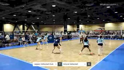 Legacy Volleyball Club 17 vs Actyve Volleyball - 2022 JVA West Coast Cup presented by Nike