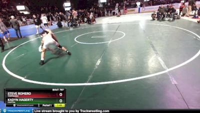 113 lbs Semifinal - Steve Romero, Toppenish vs Kadyn Hagerty, Capital