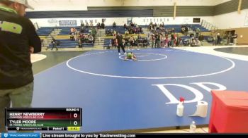 53 lbs Round 5 - Tyler Moore, St. Maries Wrestling Club vs Henry Newberry, Cashmere Wrestling Club