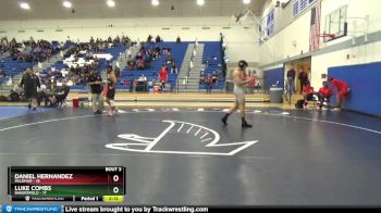 174 lbs Quarterfinals (8 Team) - Luke Combs, Bakersfield vs Daniel Hernandez, Palomar