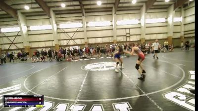 112 lbs Cons. Round 2 - Kayeen Arroyo, NV vs Cheyenne Sandoval, CA