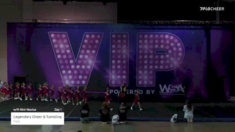 Legendary Cheer & Tumbling - Frost [2022 L1 w/R Mini-Novice Day 1] 2022 VIP Shreveport