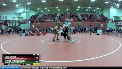 195 lbs Semifinal - Lane Hewig, Maurer Coughlin Wrestling Club vs Wyatt Harshbarger, Normonco Wrestling Club