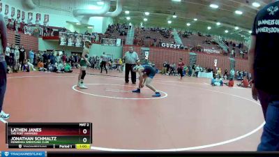 100 lbs Cons. Round 4 - Lathen Janes, The Fort Hammers vs Jonathan Schmaltz, Monrovia Wrestling Club