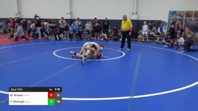 96 lbs Round 3 - Mason Brown, Olympia National vs Fynn McHugh, Kraken