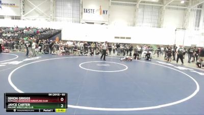 83 lbs Quarterfinal - Jayce Carter, Malone Wrestling Club vs Simon Griggs, Ruthless Aggression Wrestling Club