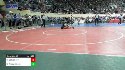 113 lbs Consi Of 64 #2 - Haeyden Boliver, Fort Gibson Youth Wrestling vs Randy Walker III, Cleveland Take Down Club