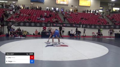 65 kg Cons 16 #2 - Jaxon Joy, Wadsworth Grizzly Wrestling Club vs Sergio Vega, Cyclones Wrestling & Fitness