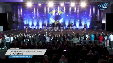 Okanagan Firestorm Cheerleading - Crossfire [2024 IASF Open Level 4 Day 2] 2024 Sea to Sky International Cheer & Dance Championship