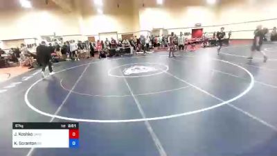 67 kg Cons 16 #2 - Jamarius Koshko, Cardinal Wrestling Club vs Kael Scranton, Big Game Wrestling Club