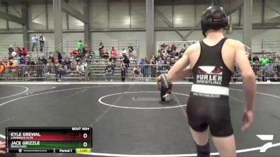 110 lbs Cons. Semi - Kyle Grewal, Lawrence Elite vs Jace Grizzle, Renegades