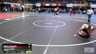 120G Semifinal - Pagan Lester, Newhalen vs Krista Howland, Hoonah City Schools