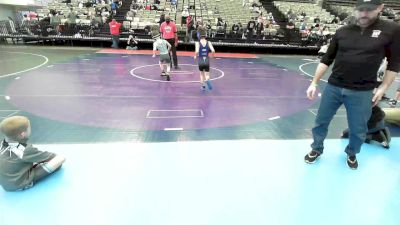 68 lbs Rr Rnd 4 - Quinn Larsen, Tugman vs Colton Reed, Roundtree Wrestling Academy Black