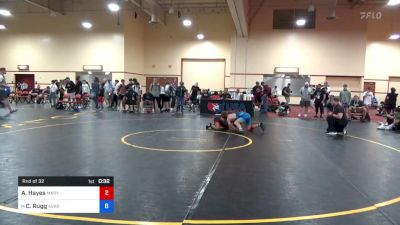 48 kg Rnd Of 32 - Austin Hayes, Maryland vs Camden Rugg, Askren Wrestling Academy