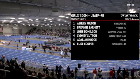 High School Girls' 300m Invitational , Finals 1