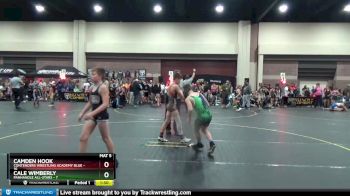 96 lbs Round 1 (6 Team) - Xavier Flores, Contenders Wrestling Academy Blue vs John Cheney, Panhandle All-Stars