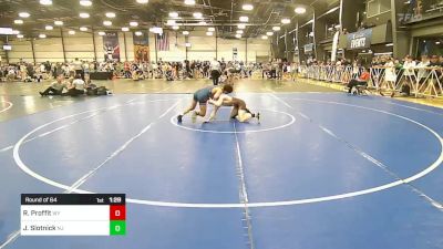 126 lbs Round Of 64 - Roany Proffit, WY vs Jackson Slotnick, NJ