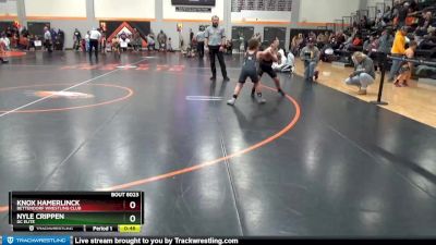 PW-14 lbs Round 3 - Knox Hamerlinck, Bettendorf Wrestling Club vs Nyle Crippen, DC Elite