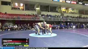 285 lbs Round 4 (8 Team) - Seagan Packet-Trisdale, Blair vs Kazz Hyson, Fairbury