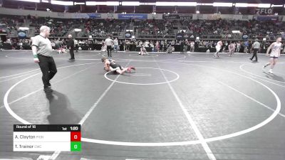 122 lbs Round Of 16 - Asher Clayton, Pioneer Grappling Academy vs Trey Trainor, Crusader Wrestling Club