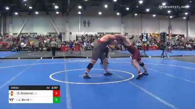 285 lbs Prelims - Gannon Gremmel, Iowa State vs John Borst, Virginia Tech