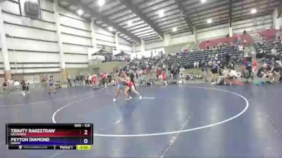 125 lbs 3rd Place Match - Trinity Rakestraw, Oklahoma vs Peyton Diamond, Hawaii