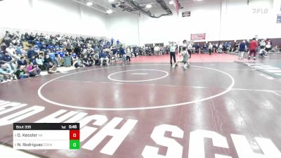 132 lbs Consi Of 4 - Declan Kessler, Haddam-Killingworth vs Naveen Rodriguez, Coventry