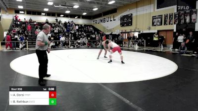 160 lbs Consi Of 8 #2 - Anthony Dorsi, Fairfield Prep vs Brayden Rathbun, Enfield