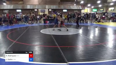 31 kg Rnd Of 16 - Hunter Rodriguez, Interior Grappling Academy vs Joshua Delfin, Lion Of Judah Wrestling Academy