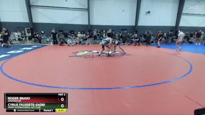 157 lbs Cons. Semi - Roger Bravo, Washington vs Cyrus Faussete-Sadri, Askeo International Mat Club