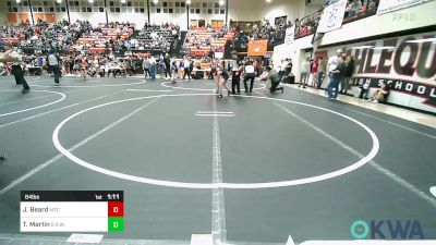 84 lbs Semifinal - Jayden Beard, Miami Takedown Club vs Tripp Martin, R.A.W.