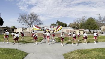 Downey High School [High School - Fight Song - Cheer] 2021 USA Virtual West Coast Spirit Championships
