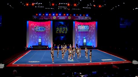 Rain Athletics - Aqua [2021 L6 Senior Small All Girl Finals] 2021 The Cheerleading Worlds