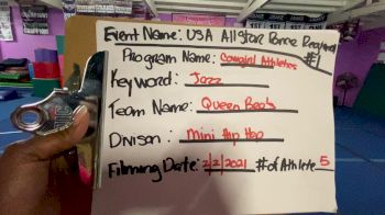 Cowgirl Athletics Queen Bees [Mini - Hip Hop] 2021&nbsp;USA Virtual Spirit Regional #2 and All Star Dance Regional #1