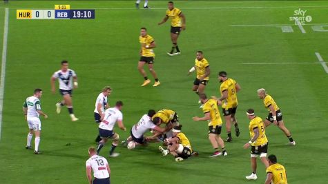 Hurricanes' Julian Savea with a Try vs Rebels