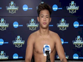 Kyle Parco (Fresno State) after placing sixth at the 2021 NCAA Championships