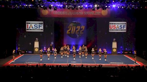 Vancouver All Stars (Canada) - BlackOut [2022 L7 International Open All Girl Semis] 2022 The Cheerleading Worlds