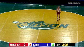 125 lbs - Aden Reeves, Iowa State vs Danny Vega, SDSU