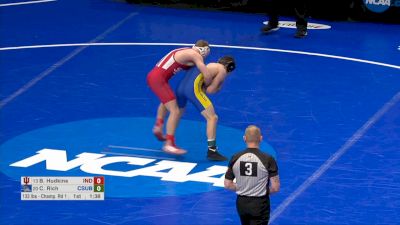 133, R 32, Brock Hudkins, Indiana vs. Chance Rich, CSU Bakersfield