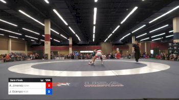 49kg Semifinal Audrey Jimenez AZ (Sunkist Kids Wrestling Club) vs Julianna Ocampo IN (Beast Mode Wrestling Club)