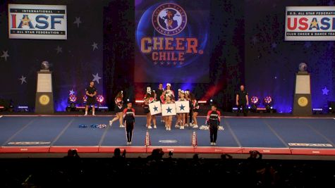 American All Star (Chile) - Starlites [2022 L6 International Global Coed Semis] 2022 The Cheerleading Worlds