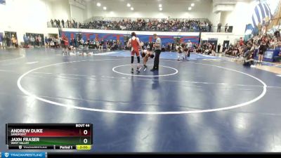 106 lbs Champ. Round 1 - Jaxn Fraser, West Valley vs Andrew Duke, Sandpoint