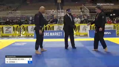 CARLOS EDUARDO DE ARAUJO FARIAS vs MICHAEL ZENGA 2020 World Master IBJJF Jiu-Jitsu Championship