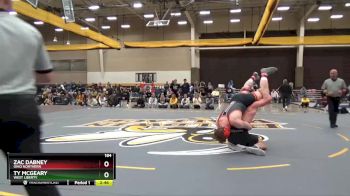 184 lbs Semifinal - Ty McGeary, West Liberty vs Zac Dabney, Ohio Northern