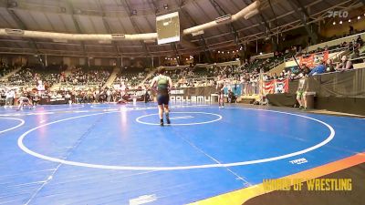 130 lbs Quarterfinal - Lincoln James, Burnett Trained Wrestling vs Tanner Tutku, VHW