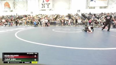 136 lbs Champ. Round 2 - Yusuf Kabli, Buffalo Nomads Wrestling vs Kevin Delgado, Club Not Listed