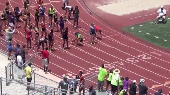 Girls' 100m Hurdles, Heat 1