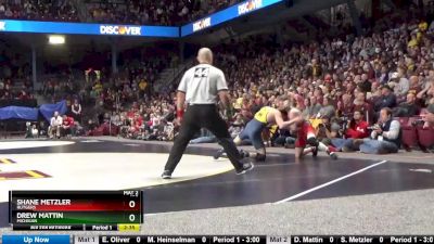 125 lbs Consi Of 8 #2 - Shane Metzler, Rutgers vs Drew Mattin, Michigan