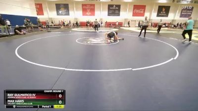 160 lbs Champ. Round 1 - Ray Gulmatico IV, Askren Wrestling Academy vs Max Haws, Valiant Wrestling Club